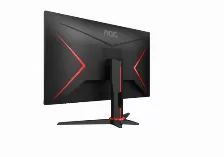 Monitor Gamer Curvo Aoc Cq32g2s Led 32 Pulgadas, Ultrawide Full Hd, Widescreen, Freesync, 165hz, 1xhdmi 2xdp, Negro Rojo