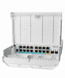Switch Mikrotik Netpower 15fr Rj-45 16, Fast Ethernet (10/100), Blanco