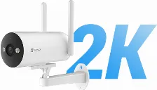 Cámara Ip Ezviz H5 4g 4 Mp, Bala (forma), Microsd, Exterior, Ip67, Blanco