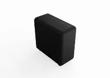 Gabinete Hyte X50 Air Mid Tower Case Pitch Black, Paneles Laterales De Malla, 7 Ranuras De Expansion, Sin Fuente, Color Negro