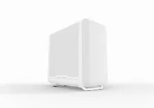 Gabinete Hyte X50 Air Mid Tower Case Snow White, Paneles Laterales De Malla, 7 Ranuras De Expansion, Sin Fuente, Color Blanco