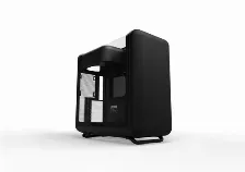 Gabinete Hyte X50 Mid Tower Case Pitch Black, Ventana Lateral Vidrio Templado, 7 Ranuras De Expansion, Sin Fuente, Color Negro