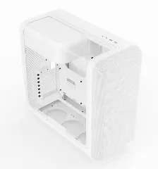 Gabinete Hyte X50 Mid Tower Case, Ventana Lateral Vidrio Templado, 7 Ranuras De Expansion, Sin Fuente, Color Blanco
