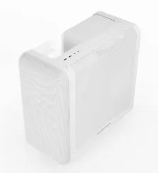 Gabinete Hyte X50 Mid Tower Case, Ventana Lateral Vidrio Templado, 7 Ranuras De Expansion, Sin Fuente, Color Blanco