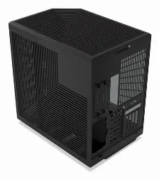 Gabinete Hyte Y70 Touch Infinite Midi Tower, Doble Camara, Pantalla Tactil Lcd De 14.1 Pulgadas, Sin Fuente, Color Negro