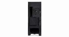 Gabinete Game Factor Csg601, Ventana Lateral, Frente Espejo Infinito, Rgb, Negro