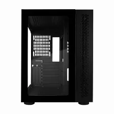 Gabinete Gamer Factor Csg700, Vidrio Templado, 10 Slot Exp, Negro