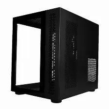 Gabinete Gamer Factor Csg700, Vidrio Templado, 10 Slot Exp, Negro