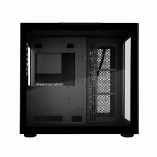 Gabinete Gamer Factor Csg700, Vidrio Templado, 10 Slot Exp, Negro