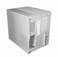 Gabinete Game Factor Csg700, Atx, Fishtank, Cristal Templado Frontal Y Lateral, Sin Fuente, Blanco