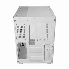 Gabinete Game Factor Csg700, Atx, Fishtank, Cristal Templado Frontal Y Lateral, Sin Fuente, Blanco