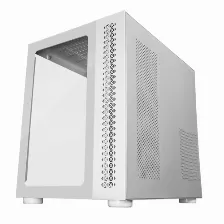 Gabinete Game Factor Csg700, Atx, Fishtank, Cristal Templado Frontal Y Lateral, Sin Fuente, Blanco