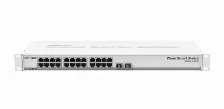 Switch Mikrotik Css326-24g-2s+rm Gestionado, Rj-45 24, Gigabit Ethernet (10/100/1000), 1u, Blanco