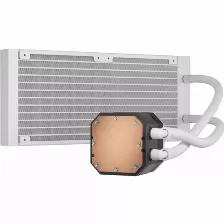 Sistema De Enfriamiento Liquido Corsair Icue H100i Elite Capellix Xt Rgb, 240mm, Blanco