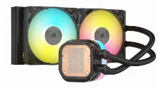 Sistema De Enfriamiento Liquido Corsair Icue Link Titan Rx Rgb 2 X 12 Cm, 2100 Rpm, Negro