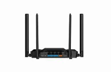 Ruteador Inalámbrico Dahua Technology Ac12 4 Ant., Wi-fi 5 (802.11ac), 4 Rj-45, 1200 Mbit/s, Negro