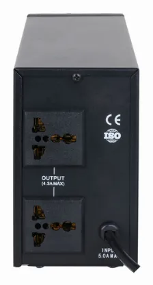 No Break Dahua Technology Pfm350-480-a 0.8 Kva / 480 W, Entrada 275 V, 2 Salidas Ac, Negro