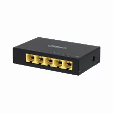 Switch Dahua Technology Access Dh-pfs3005-5gt No Administrado, L2, Rj-45 5, Gigabit Ethernet (10/100/1000), Negro