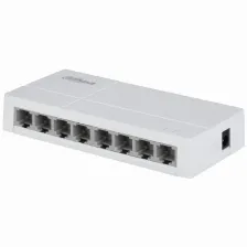 Switch Dahua 8 Puertos 10/100 Mbit/s, 1.6gbit/s, No Administrable