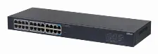 Switch Dahua Sg1024, 24 Puertos, Gigabit Ethernet 10/100/1000, 48 Gbit/s, No Administrable, Negro