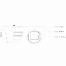 Camara-ip,domo,4mp,ir-20mts2 Led Array, Lente-moto-2.8-12mm, Sd-card, Inteligencia Artificialanaliticosreconocimiento Facial,ip66,h.265,poe,onvif