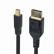 Cable Displayport Startech.com Mini Displayport 1.4, 3 M, Negro