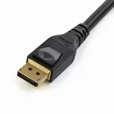 Cable Displayport Startech.com Displayport 1.4, 4 M, Negro