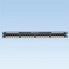 Panel De Parcheo De Impacto (110), Plano, Categora­a 6, De 24 Puertos, 1ur