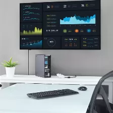 Adaptador De Vídeo Startech, Display Port M A Dvi-i, Single Link F, Macho/hembra, Color Negro, (dp2dvi)