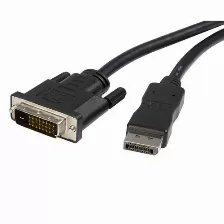 Adaptador Vídeo Startech.com Displayport A Dvi-d, 3 M, Negro