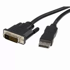 Adaptador Vídeo Startech.com Displayport A Dvi-d, 1.8 M, Negro