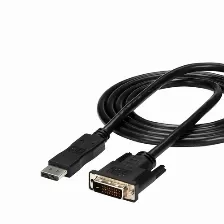 Adaptador Vídeo Startech.com Displayport A Dvi-d, 1.8 M, Negro