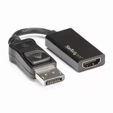 Adaptador Vídeo Startech.com Displayport A Hdmi, 0.215 M, Negro