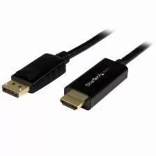 Adaptador Vídeo Startech.com Displayport A Hdmi, 5 M, Negro