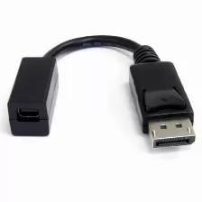 Cable Displayport Startech.com Displayport 1.2, 0.152 M, Negro