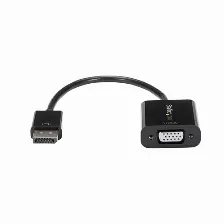 Conversor Startech (dp2vga3) Displayport Macho A Vga Hembra 1920x1200, Color Negro