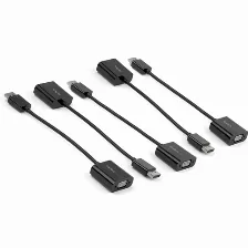 Adaptador Vídeo Startech.com Displayport A Vga (d-sub), 0.1 M, Negro