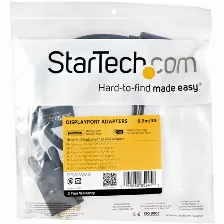 Adaptador Vídeo Startech.com Displayport A Vga (d-sub), 0.91 M, Negro