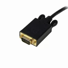 Adaptador Vídeo Startech.com Displayport A Vga (d-sub), 1.8 M, Negro