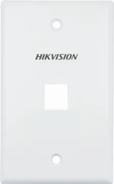 Placa De Pared (face Plate) / 1 Puerto / Color Blanco / Caja Con 20 Piezas / Abs