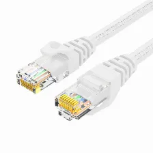 Patchord Hikvision Ds-1np6uec0-100-w Cat6, 1 M, U/utp (utp), Blanco