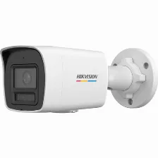 Cámara Ip Hikvision Value Series Ds-2cd1067g2h-liuf(2.8mm) 6 Mp, Bala (forma), Microsd, Interior Y Exterior, Ip67, Blanco