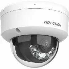 Cámara Ip Hikvision Ds-2cd1183g2-liuf(2.8mm) 8 Mp, Domo, Microsd, Interior Y Exterior, Ip67, Blanco