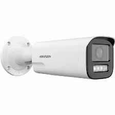 Cámara Ip Hikvision Ds-2cd1643g2-lizsu/sl(2.8-12mm) 4 Mp, Bala (forma), Microsd, Interior Y Exterior, Ip67, Blanco