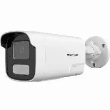 Cámara Ip Hikvision Ds-2cd1t43g2-liuf/sl(4mm) 4 Mp, Bala (forma), Microsd, Exterior, Ip67, Blanco
