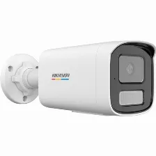 Cámara Ip Hikvision Value Series Ds-2cd1t47g2h-liuf(2.8mm) 4 Mp, Bala (forma), Microsd, Interior Y Exterior, Ip67, Blanco