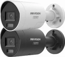 Cámara Ip Hikvision Pro Series Con Colorvu Ds-2cd2047g3-li2uy/srb(2.8mm) 4 Mp, Bala (forma), Microsd, Interior Y Exterior, Ip67, Blanco