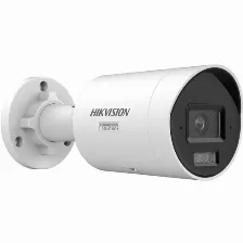 Cámara Ip Hikvision Pro Series Con Colorvu Ds-2cd2087g3-li2uy(2.8mm) 8 Mp, Bala (forma), Microsd, Interior Y Exterior, Ip67, Blanco