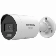 Cámara Ip Hikvision Pro Series Con Colorvu Ds-2cd2087g3-li2uy(2.8mm) 8 Mp, Bala (forma), Microsd, Interior Y Exterior, Ip67, Blanco