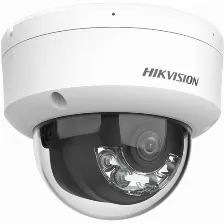 Cámara Ip Hikvision Ds-2cd2123g2-lis2u(2.8mm) 2 Mp, Domo, Microsd, Interior Y Exterior, Ip67, Blanco